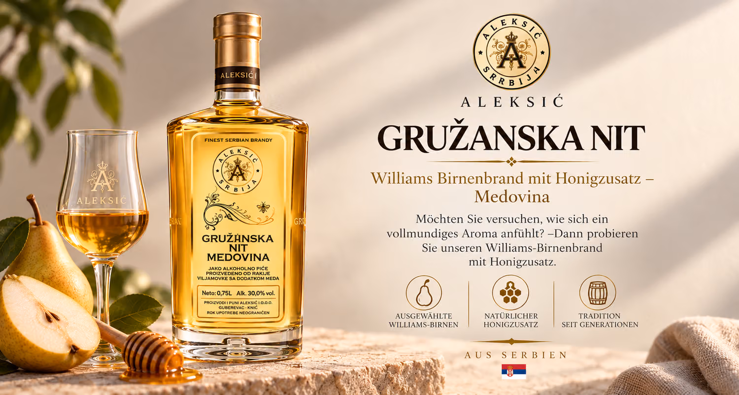 Wein, Rakija & Honig vom Balkan