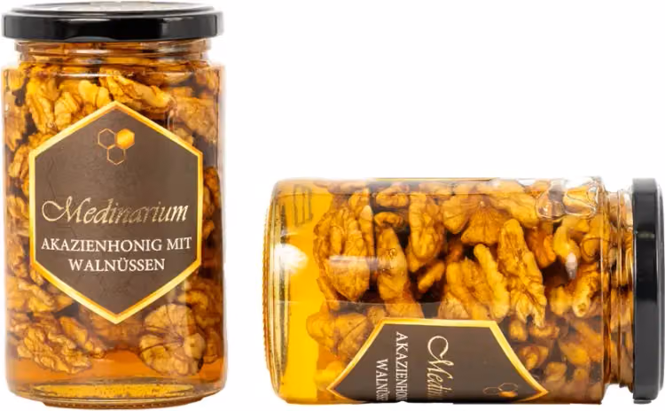 Akazienhonig mit Walnüssen