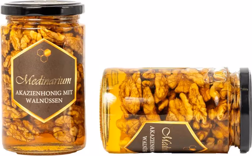 Akazienhonig mit Walnüssen