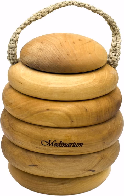 Behälter für Honig aus Holz