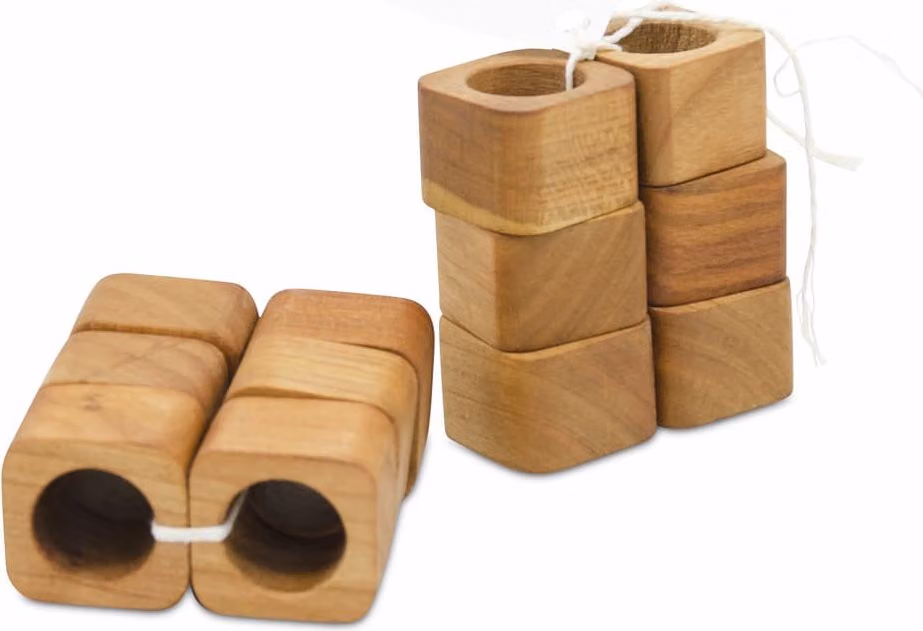 Serviettenringe aus Holz